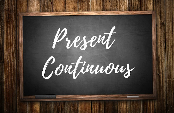 Present Continuous  Estudos De Ingles Amino