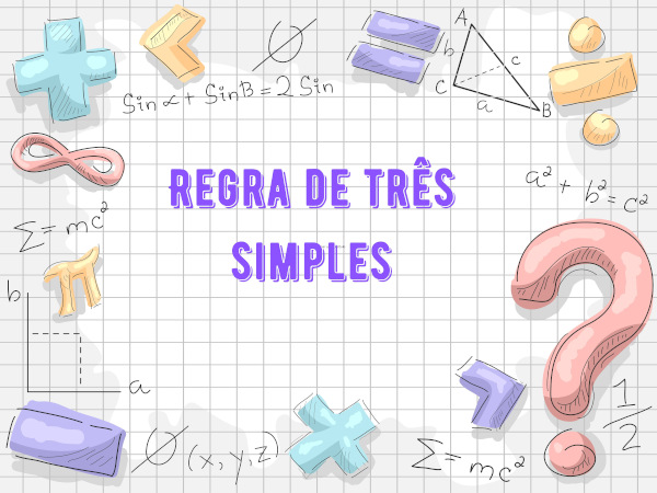 REGRA DE TRÊS E PORCENTAGEM - DIA NACIONAL DA MATEMÁTICA. Gis com