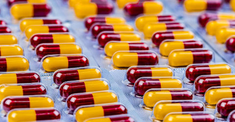 Antibióticos Cartela de comprimidos