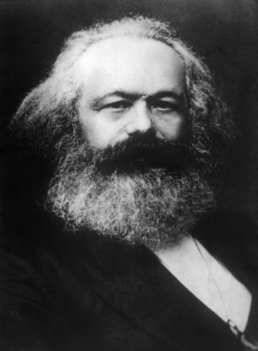 Karl Marx, autor de “A ideologia alemã”.