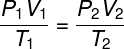 Os subíndices 1 e 2 referem-se a dois estados termodinâmicos quaisquer.