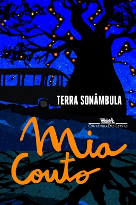 Capa do livro Terra sonâmbula, de Mia Couto, publicado pela editora Companhia das Letras. [2]