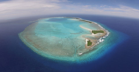 Oceano Pacífico Atol de Palau