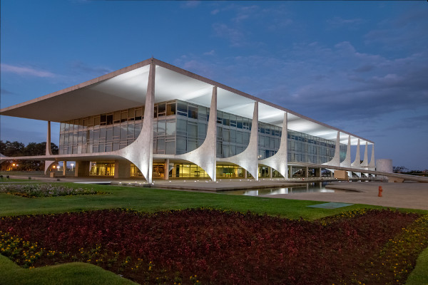 Palácio do Planalto, em Brasília. [1] 