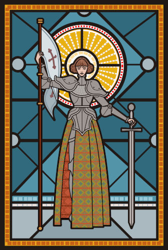 No século XX, a imagem de Joana d’Arc foi totalmente reabilitada e ela foi beatificada em 1909 e canonizada em 1920.