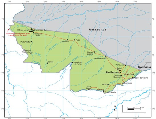 Rondônia: capital, mapa, bandeira, história - Mundo Educação