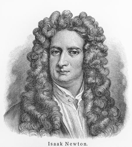 Isaac Newton foi reconhecido como um dos grandes cientistas de toda a história, deixando grandes contribuições para a física e matemática.[1]