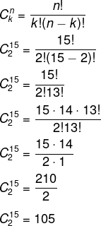 COMBINAÇÃO SIMPLES, ANÁLISE COMBINATÓRIA