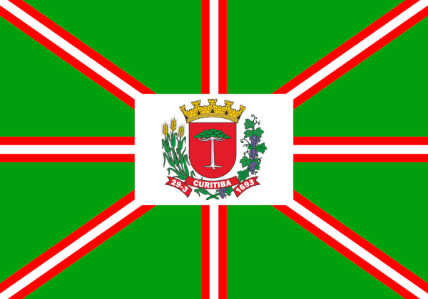 Bandeira de Curitiba.