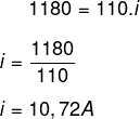 Calculation to find the electric current of all electronics connected at the same time.
