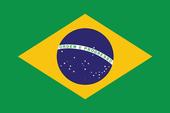 Conjunto de ícones com a bandeira das seleções nacionais para a