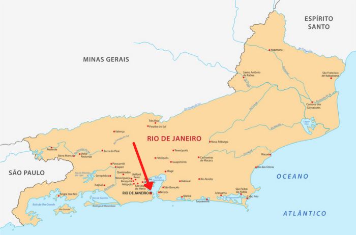 Locations in Região Geográfica Intermediária do Rio de Janeiro