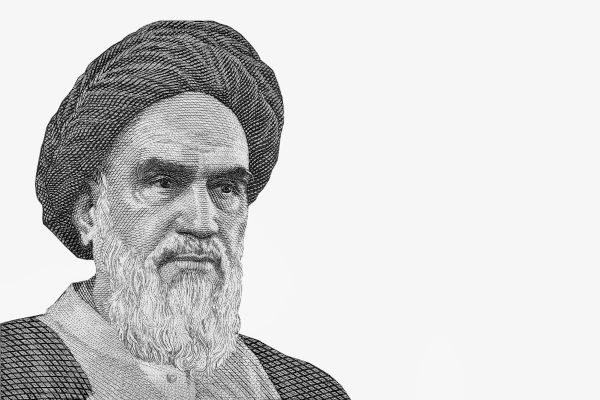 O Aiatolá Khomeini era o governante do Irã durante a Guerra Irã-Iraque.