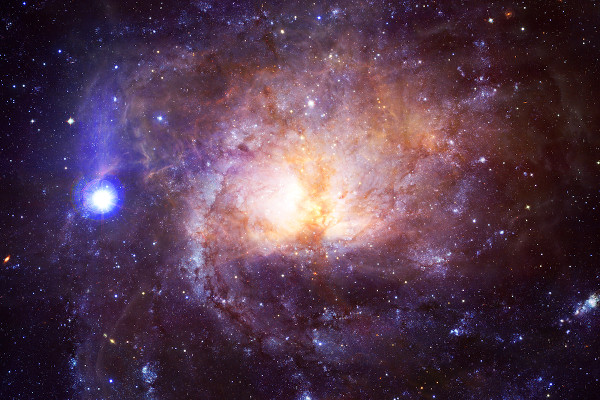 As galáxias são estruturas celestes presentes no Universo.