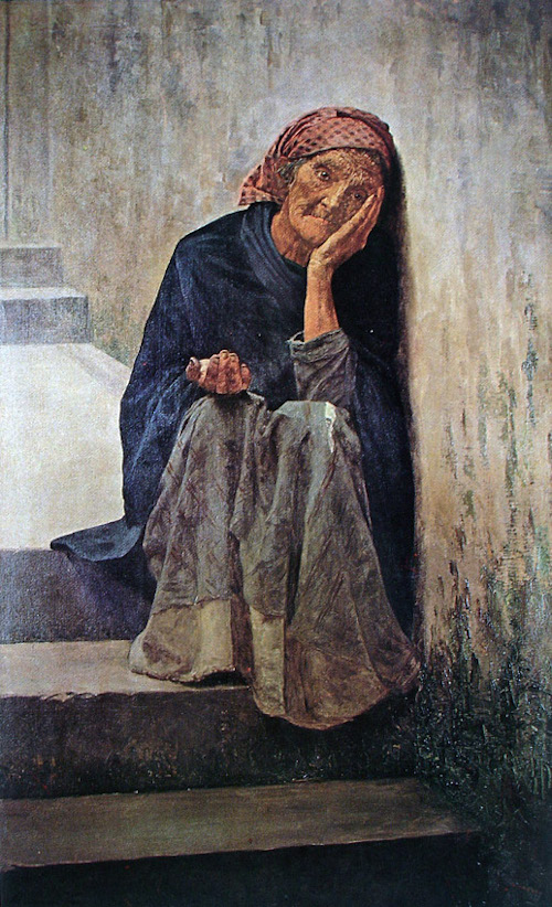 “A mendiga”, obra do pintor realista-naturalista Almeida Júnior (1850-1899).