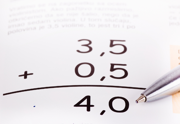 Matemática básica - operação com decimais - números com vírgula