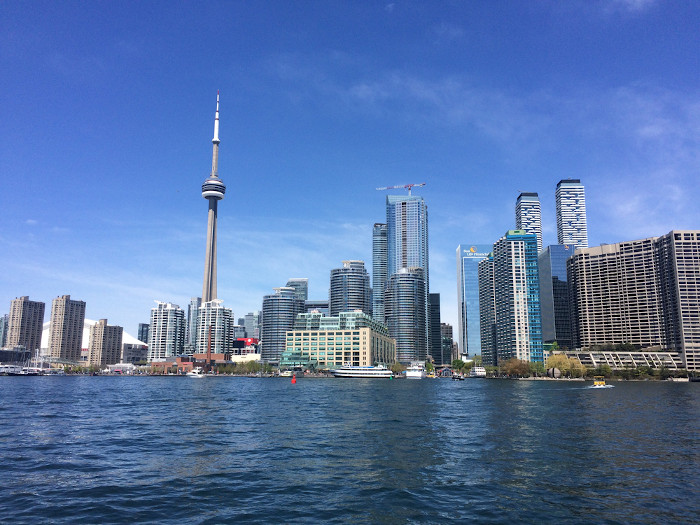 Vista da cidade de Toronto, no Canadá