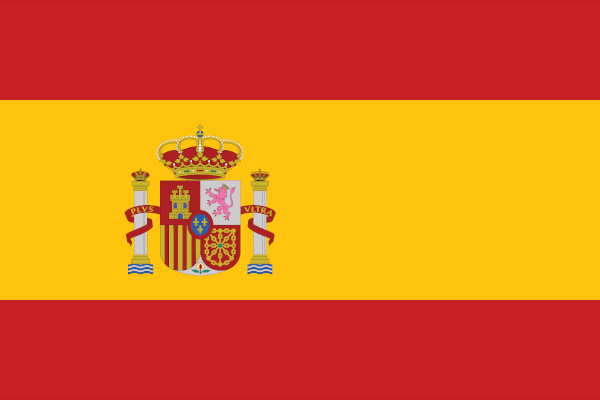Bandeira da Espanha.