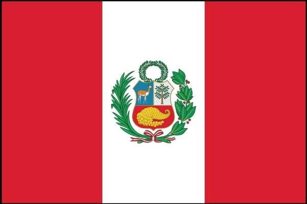 Bandeira do Peru.