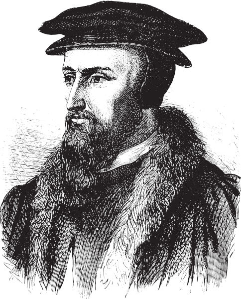 João Calvino fundou, em 1534, uma religião que acreditava na predestinação, ou seja, que a salvação fora determinada por Deus.