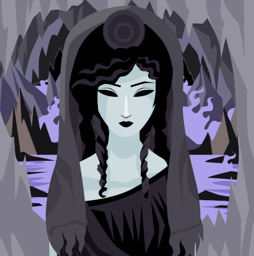 Perséfone era deusa da vegetação e da agricultura, conhecida também como senhora do submundo.