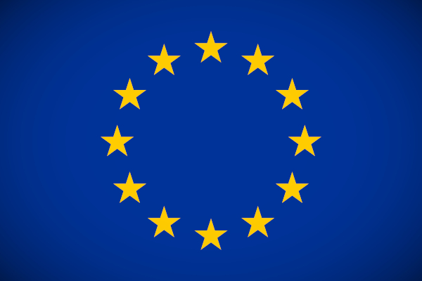 Bandeira da União Europeia.