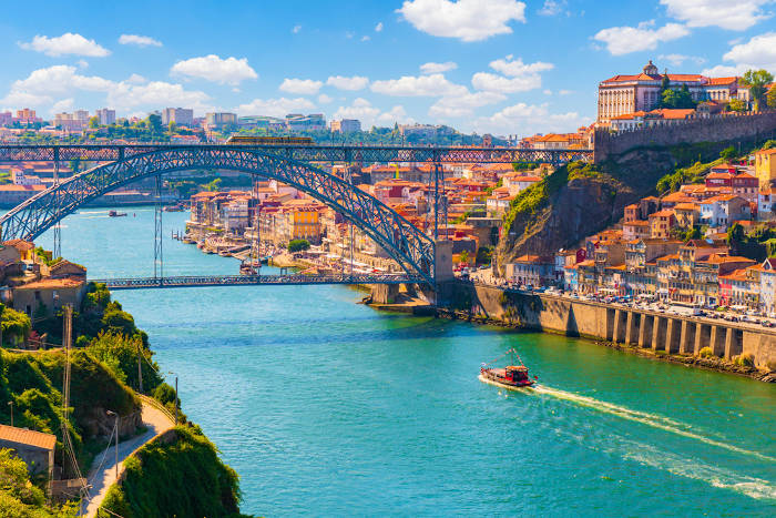 Vista da cidade de Porto, Portugal.