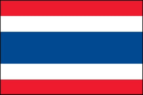 Bandeira da Tailândia.