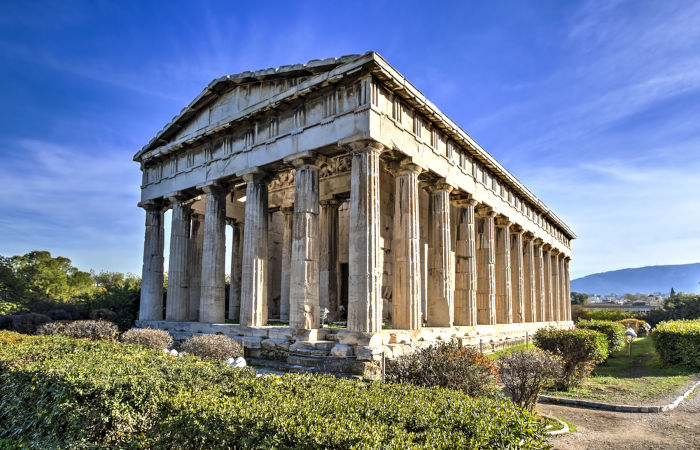Templo de Hefesto em Atenas.