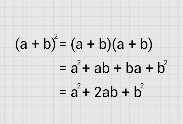 Fórmula do teorema binomial (expansão binomial).