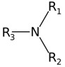  Representação do grupo funcional da amina.