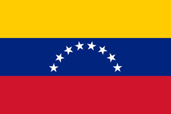 Bandeira da Venezuela.