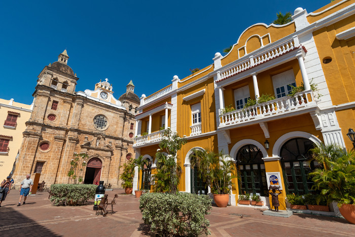 Cartagena das Índias, na Colômbia.