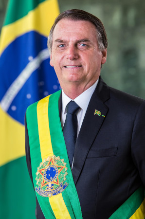 Retrato de Jair Bolsonaro. [8]
