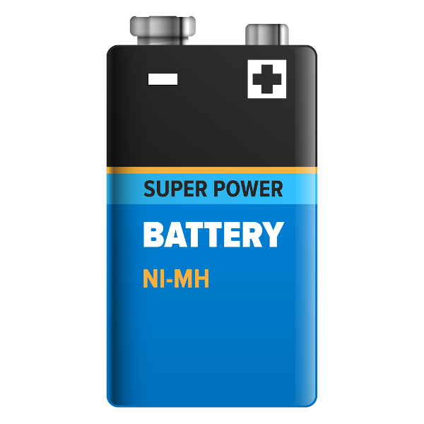  Bateria de níquel metal hidreto (Ni-MH).