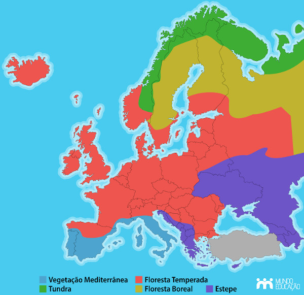 Ch. 1-5 Mapa de Europa Diagram