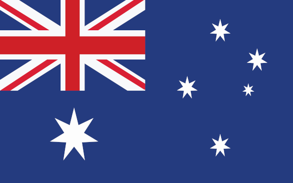 Bandeira da Austrália.