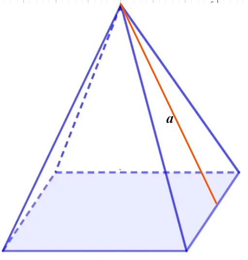 Apótema da pirâmide