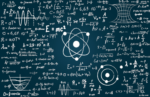 Representação de vários assuntos da Física, uma das ciências da natureza.