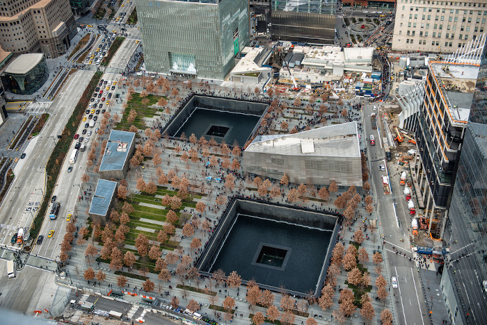  Memorial & Museu Nacional do 11 de Setembro, no One World Trade Center.