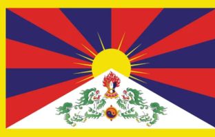 Tibete bandeira