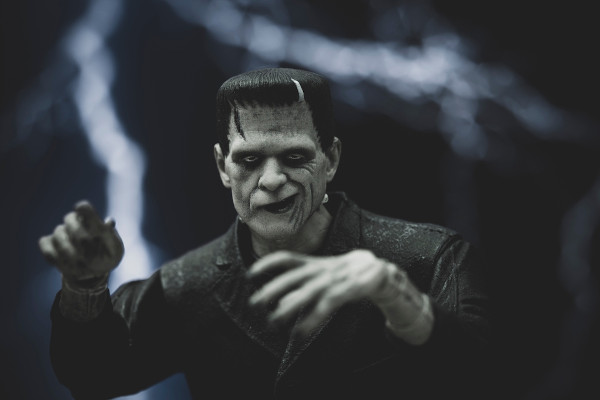 Monstro do doutor Frankenstein, personagem da literatura fantástica.