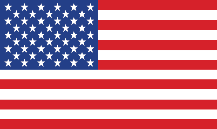 Bandeira dos Estados Unidos. 