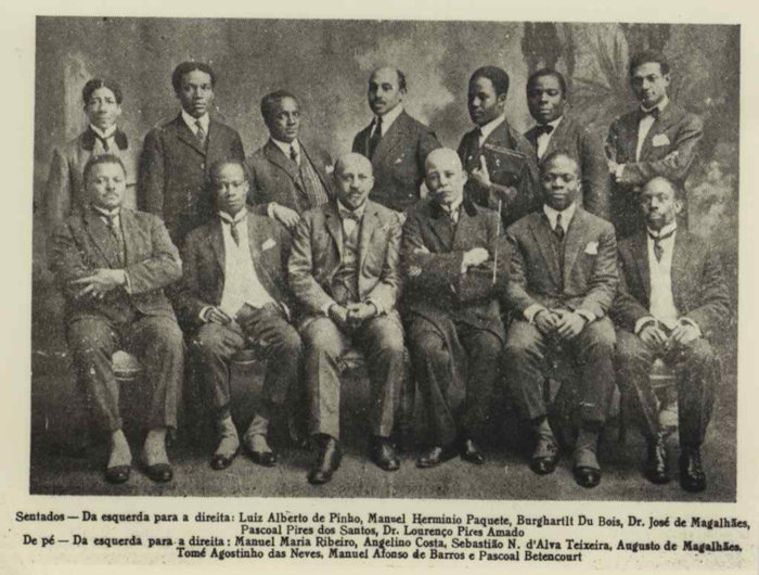 Alguns dos participantes do Congresso Pan-Africano de Lisboa, 1923.