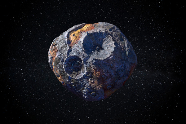 Asteroide no Universo
