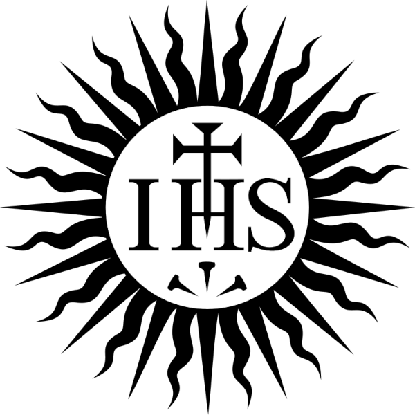 Brasão da Companhia de Jesus, a Ordem Jesuíta.