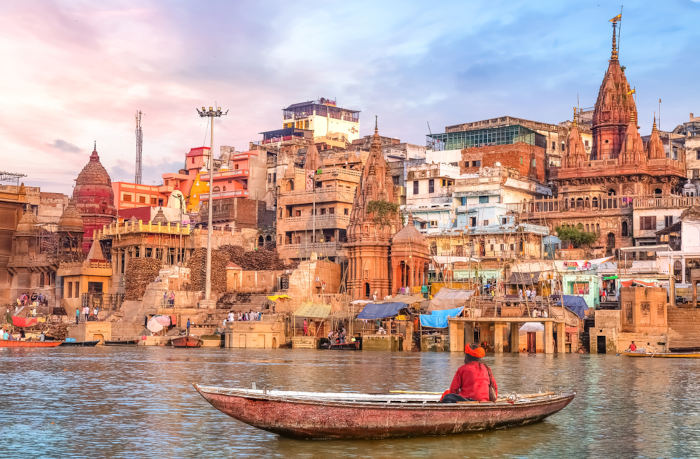 Cidade de Varanasi, na Índia, o local mais sagrado para o hinduísmo, uma das 10 maiores religiões do mundo.