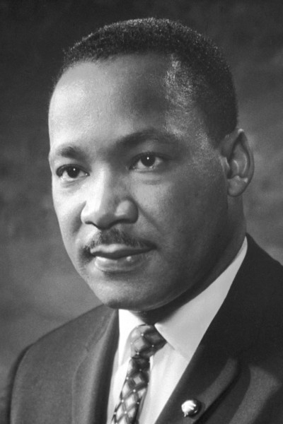 Fotografia de Martin Luther King Jr., uma das personalidades negras que marcaram a história.