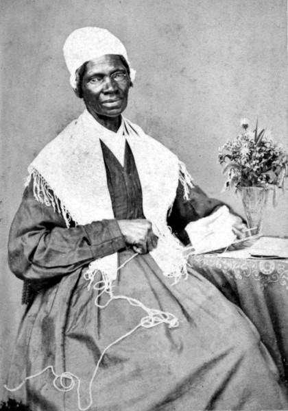 Fotografia de Sojourner Truth, uma das personalidades negras que marcaram a história.
