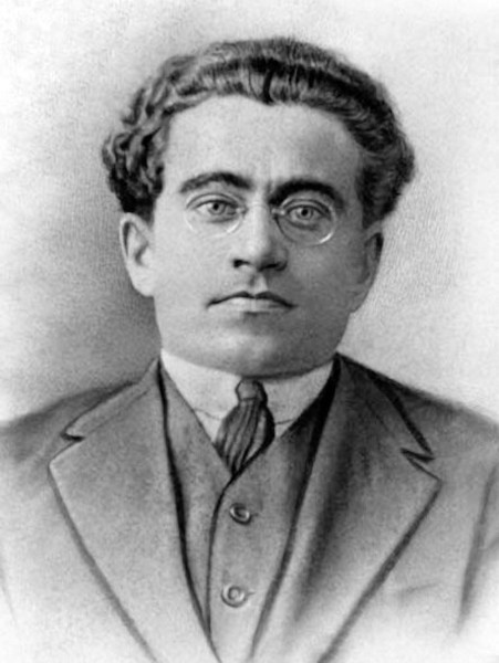Fotografia de Antonio Gramsci, um dos principais teóricos ligados à hegemonia.